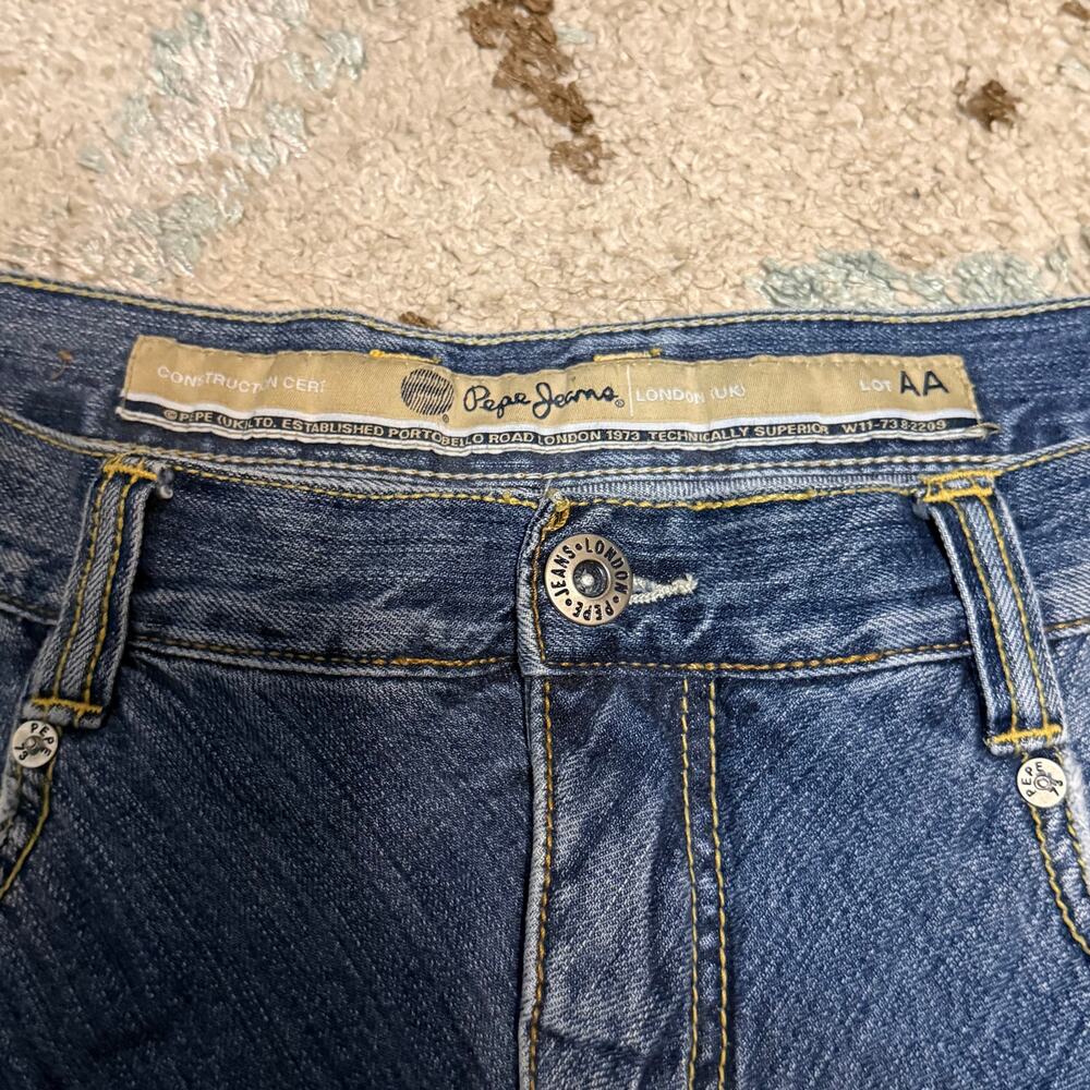Vintage Pepe Jeans London Baggy Jeans Size 38x33 Y2K - Picture 5 of 6